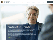 Tablet Screenshot of easternaccounts.com
